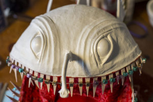 Tiny gaps around the eyes are filled in.